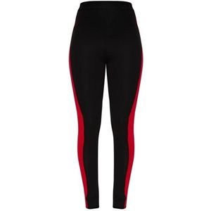 Leggings de secado rápido que absorben la humedad para mujer con estampado de sublimación en negrita Pantalones de cierre con cordón para rutinas de yoga en el gimnasio - Product Image 6