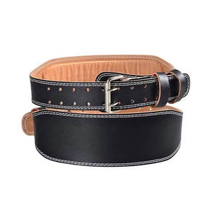 Cinturón de gimnasio de levantamiento de pesas de cuero con logotipo personalizado OEM, venta al por mayor de material de acero para entrenamiento físico de levantamiento de pesas para hombres y mujeres - Product Image 2