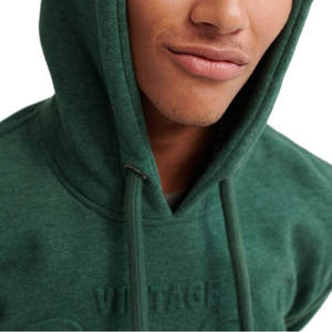 เสื้อฮู้ดผ้าฝ้าย100% ทันสมัยสำหรับผู้ชายและผู้หญิงเสื้อมีฮู้ดสไตล์พรีเมี่ยม3D นูนแบบเทคนิคพัฟสีล้วนพิมพ์ลายสำหรับฤดูหนาว - Product Image 4