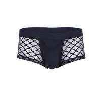 Underpants 2023 Men'S Sexy Lace Transparent Boxer Low Waist Underwear  Penis Pouch Boxers Ropa Interior Hombres Wholesale From 10,03 €