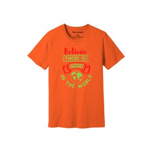 เสื้อยืดผ้าฝ้าย100% พิมพ์ลายด้วยความมีน้ำใจขนาด160 180ถึงหนักมี12สีที่สามารถปรับแต่งดีไซน์และการจัดวางของคุณเองได้ - Product Image 2