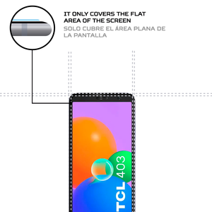 ฟิล์มกันรอยหน้าจอ ANTISHOCK สำหรับ TCL 403 พรีเมียม - Product Image 4