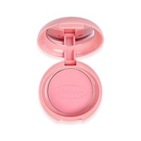 RIVECOWE Shine Blusher Cheek 5g (01 Shine Pink) Tahan Lama Berkilau Herbal Tahan Air Bedak Mutiara Pelembab untuk Wajah