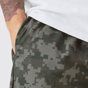 Pantalones Cortos Estampados de Estilo Urbano para Hombre, Suministro Directo de Fábrica, Personalizados en Línea, Secado Rápido, Cómodos, 100% Poliéster Ecológico - Product Image 3