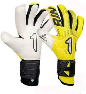 Guantes de Portero de Cuero Premium Personalizables Ajuste Personalizado Venta Al por Mayor Fútbol Latex Grip - Product Image 3