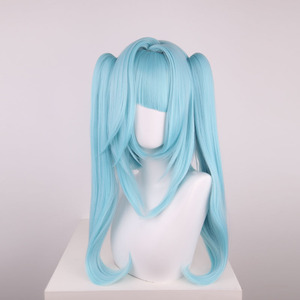 Genshin Impact <span class=keywords><strong>Faruzan</strong></span> transparente Spitzen-Cosplay-Perücken – 100 % Hochtemperaturfaser, weich, glatt, dick, lang - Product Image 1