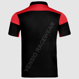 Vente en gros de vêtements de sport imprimés à manches courtes en polyester avec impression numérique personnalisée de haute qualité Polo de motocross Pit Crew - Product Image 3