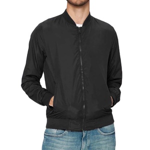 Venta al por mayor 100% poliéster Nylon Starter bomber chaqueta hombres mujeres alta calidad satén chaqueta unisex - Product Image 2