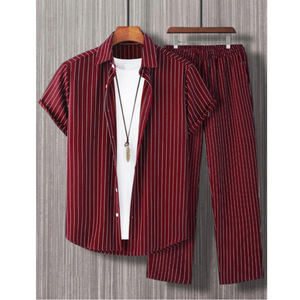 .. Survêtement athlétique pour hommes veste zippée deux pièces avec tenue de pantalon de jogging pour la course à pied et l'usure quotidienne - Product Image 4