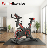 Bicicleta de Spinning Profesional 2026 Lista para Enviar con Resistencia Silenciosa de Correa Magnética y Monitor Digital para Gimnasio en Casa y Fitness