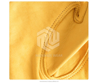 Nuevos Guantes de Trabajo para Hombre, de Cuero Vacuno, Protección de Seguridad, para Cortar, Trabajar, Reparar, Garaje, Carreras