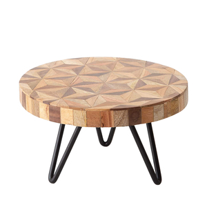 Wooden Walnut Finishing Cup Cake Server Stand Modern Cake Tool <b>Accessories</b> Multi-functional Serving Cake Stand for Tabletop - Product Image 6