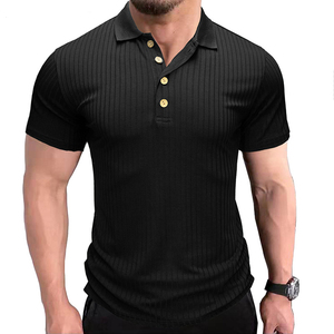 T-shirt à manches courtes pour homme, best-seller, style décontracté chic, 100% coton, motif uni, brodé, respirant, séchage rapide, écologique - Product Image 1