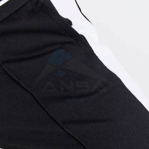 Pantalons évasés décontractés pour femmes sur mesure avec décoration élastique Toile à devant plat Hiver Respirant Confortable Pantalons de survêtement doux - Product Image 4