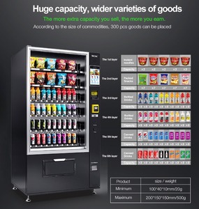 Máquina Expendedora Automática para Exteriores con Pantalla Táctil, Económica de Fábrica, para Bebidas y Alimentos, con SDK, OEM/ODM, Lista para Envío - Product Image 5