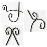 Support d'assiette pour ustensiles de cuisine à 3 niveaux Design simple Support d'assiette plaqué or pour le stockage Affichage de table OEM disponible