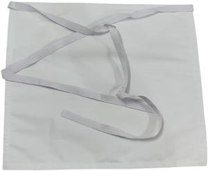 Delantal Masónico Blanco de Algodón para Miembros con Cierre de Cordón, Tipo de Tela: Algodón, Tamaño: 14 x 16 Pulgadas - Product Image 3