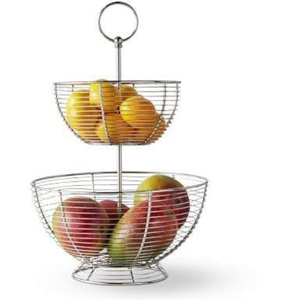 Fresh Arrival Kitchen Accessories New Modern Design Fresh Fruit <b>Storage</b> <b>Basket</b> Finest Quality Copper <b>Wire</b> Fruit <b>Basket</b> Low Price - Product Image 2