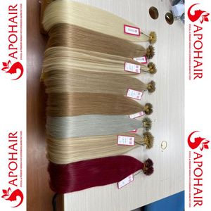 Extensiones de cabello humano 100% Remy, calidad superior, Nano anillo, doble estiramiento - Product Image 3