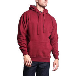 Ropa de diseño de moda Otoño Invierno personalizado Color sólido ropa de calle polar bolsillo de canguro cordón térmico sudaderas con capucha - Product Image 6