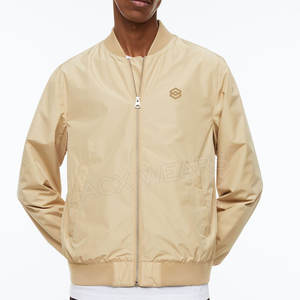 Precio al por mayor Durable Bomber Jacket Para la venta Hombres Ropa Personalizada Logo Bomber Jacket - Product Image 1