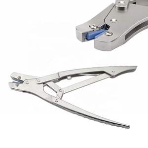 Implants d'instruments orthopédiques vétérinaires coupe-broche Source d'alimentation manuelle coupe-fil implanté avec poignée - Product Image 2