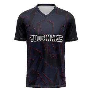 Maillot de football fabricant en gros ensembles polyester unisexe couleurs unies manches courtes kit de football football fournisseur - Product Image 5