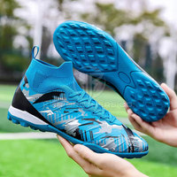 Chaussures de football de haute qualité, crampons d'extérieur durables pour l'entraînement et les allumettes, chaussures de football avec logo personnalisé