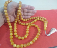 Tasbih portabel ringan kualitas unik, perhiasan meditasi excavator bermanik-manik bantuan Islam