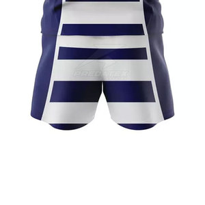 Conjunto de uniforme deportivo de Rugby de media manga hecho a medida de alta calidad Color sólido Característica transpirable Ropa de fútbol Premium - Product Image 4