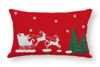 Housses de coussin décoratives en coton de luxe personnalisées, anti-bactériennes, écologiques, avec fermeture éclair, motif festif, fabriquées en Inde, vente en gros