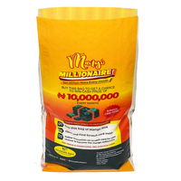 Sac en PP tissé durable avec logo personnalisé pour engrais, maïs, céréales, riz, farine, aliments pour animaux, avec impression flexo et fermeture éclair pour usage agricole