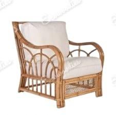 Silla Respetuosa con el Medio Ambiente de Mimbre y Bambú, Muebles PARA EL Hogar, Sala de Estar de Ocio al Aire Libre, Jardín, Patio, Hotel, Cafetería, Salón - Product Image 2