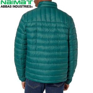 Vente en gros de vêtements pour hommes de dernière conception veste matelassée d'hiver prix raisonnable veste matelassée en duvet grande taille pour homme - Product Image 3