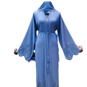 Dubai Abaya Beautiful Black Colour Muslim Traditional Abaya Hand Work Kaftan Traditional <b>Islamic</b> <b>Clothing</b> for Women - Product Image 1