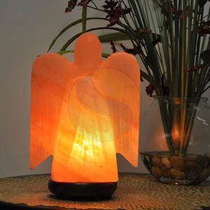 100% lampe au sel naturel en nouveau Stock lampe au sel en forme d'ange meilleur prix lampe au sel en forme d'ange à vendre - Product Image 3