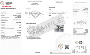 Diamant cultivé en laboratoire CVD en vrac 4.50 carats coupe ronde F couleur VS1 clarté 10.45 MM pierre certifiée IGI pour l'utilisation de bagues et de bijoux - Product Image 2