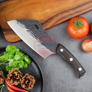 มีดทำครัวสแตนเลสพร้อมปลอกหนัง - Product Image 3