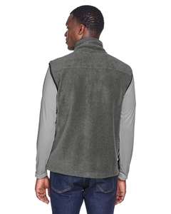 Veste polaire double face en toile à col montant pour hommes veste d'hiver à fermeture éclair complète respirant équipement de sport de plein air - Product Image 2
