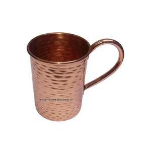 Top On Demand Pure Copper Hammered Moscow Mule Mug Koi para Home Hotel Restaurant Office al mejor precio - Product Image 1