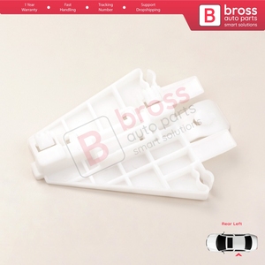Clips de reparación de regulador de ventanilla eléctrica BWR1185 trasero izquierdo para Romeo 159 939 2005-2011 4/5 puerta 71740124 Bross Auto Parts - Product Image 4