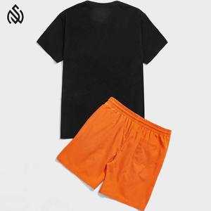 Activewear Sports Running T shirt Short Set Dry Athletic Shorts Venta al por mayor Hombres Ejercicio Gym Short - Product Image 2