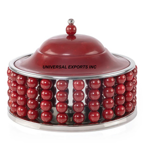 Ensemble de deux casseroles en acier inoxydable de qualité supérieure, faites à la main, design élégant, très vendues, décoratives, multifonctionnelles, écologiques - Product Image 3