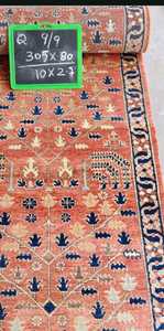 Tapis de sol haut de gamme en laine nouée à la main de qualité supérieure de 10mm d'épaisseur avec pile de boucle de luxe pour les espaces étroits et les entrées - Product Image 3