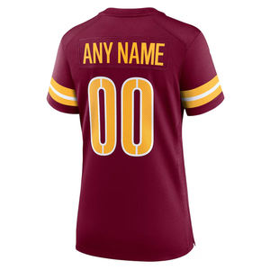 2025 vente en gros usine séchage rapide nom de l'équipe personnalisée Logo numéro impression maillot de Football américain pour les maillots de Football pour hommes - Product Image 6