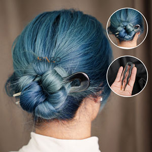 อุปกรณ์แต่งผมเขาควายยาวหยักศกทรงยาวอุปกรณ์เสริมสำหรับช่างที่มีทักษะสูงสามารถเลือกได้ตามต้องการจากเวียดนาม - Product Image 4