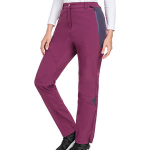 Pantalones Softshell duraderos para mujer, impermeables, transpirables, a prueba de viento, elegantes, para exteriores, senderismo, esquí - Product Image 1