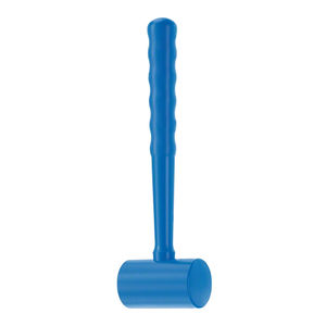 Marteau chirurgical orthopédique dentaire bleu, revêtement acier inoxydable, manche 250 mm, tête POM, 230g, poignée ergonomique manuelle, certifié CE - Product Image 3