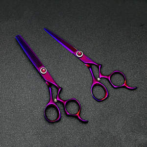 Venta caliente tijeras de mano izquierda tijera de precisión japonés profesional 440C acero doble peluquero recorte para tijeras de pelo - Product Image 6