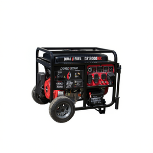 Générateur portable DuroStar DS13000MX 13000W à onde sinusoïdale pure avec batterie au plomb-acide, allume-cigare et prises multiples - Product Image 2
